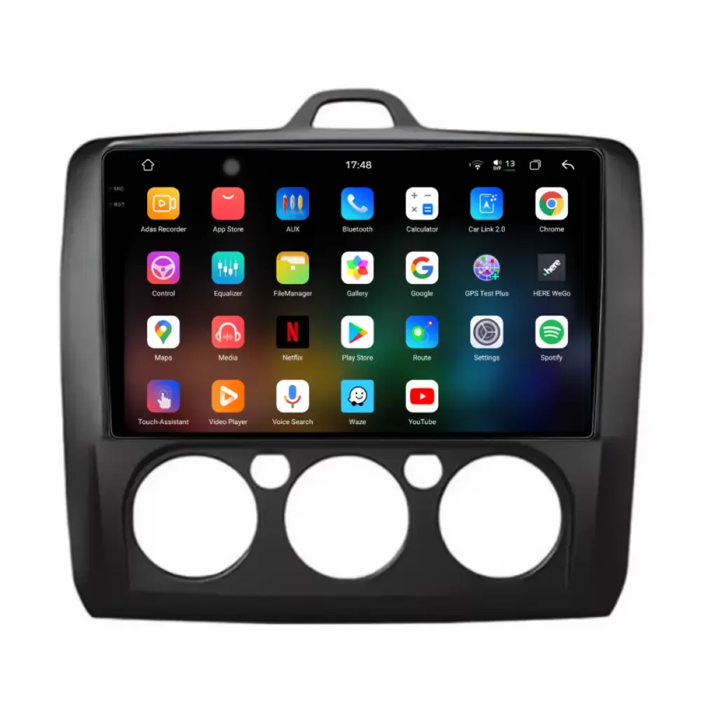 Navigatore Dedicato 2K 12gb Ram 256gb Android Auto Carplay per Ford Focus