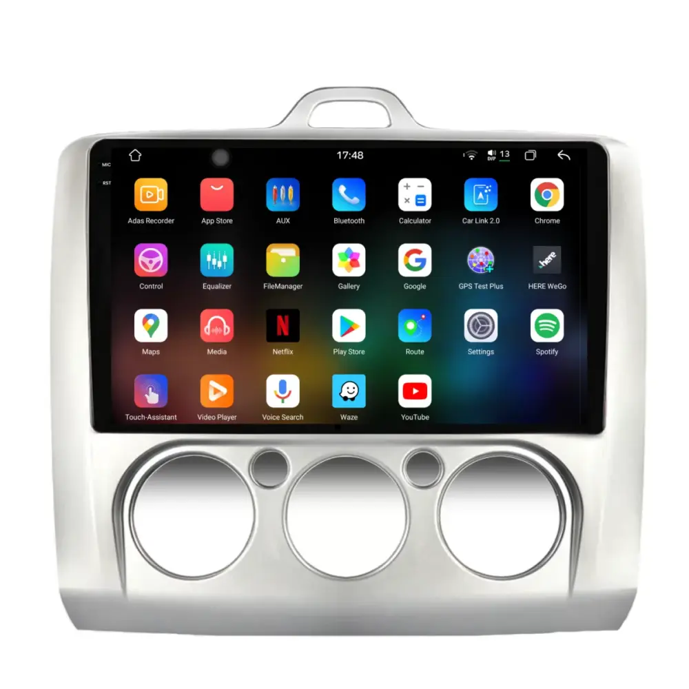 Navigatore Dedicato 2K 12gb Ram 256gb Android Auto Carplay per Ford Focus