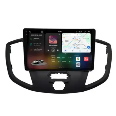 Navigatore Dedicato 2K 12gb Ram 256gb Android Auto Carplay per Ford Transit