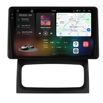 Navigatore Dedicato 2K 12gb Ram 256gb Android Auto Carplay per Renault Clio 2