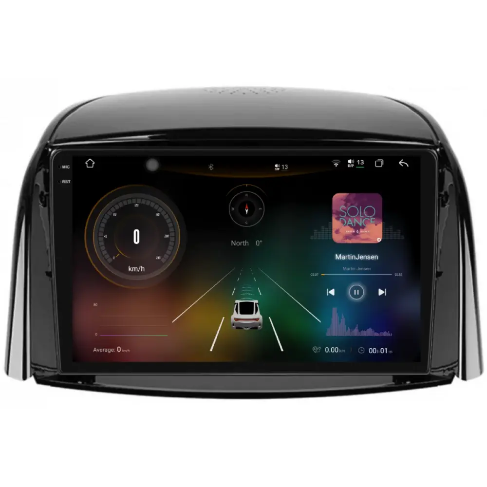 Navigatore Dedicato 2K 12gb Ram 256gb Android Auto Carplay per Renault Koleos