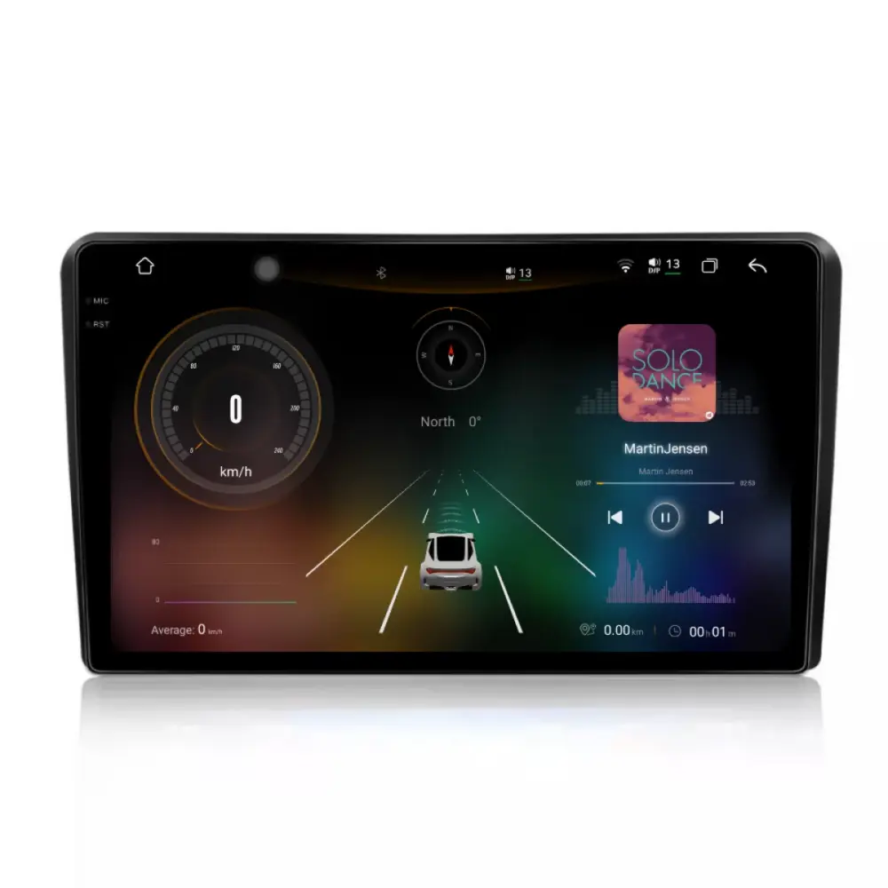 Navigatore Dedicato 2K 12gb Ram 256gb Android Auto Carplay per Renault Express