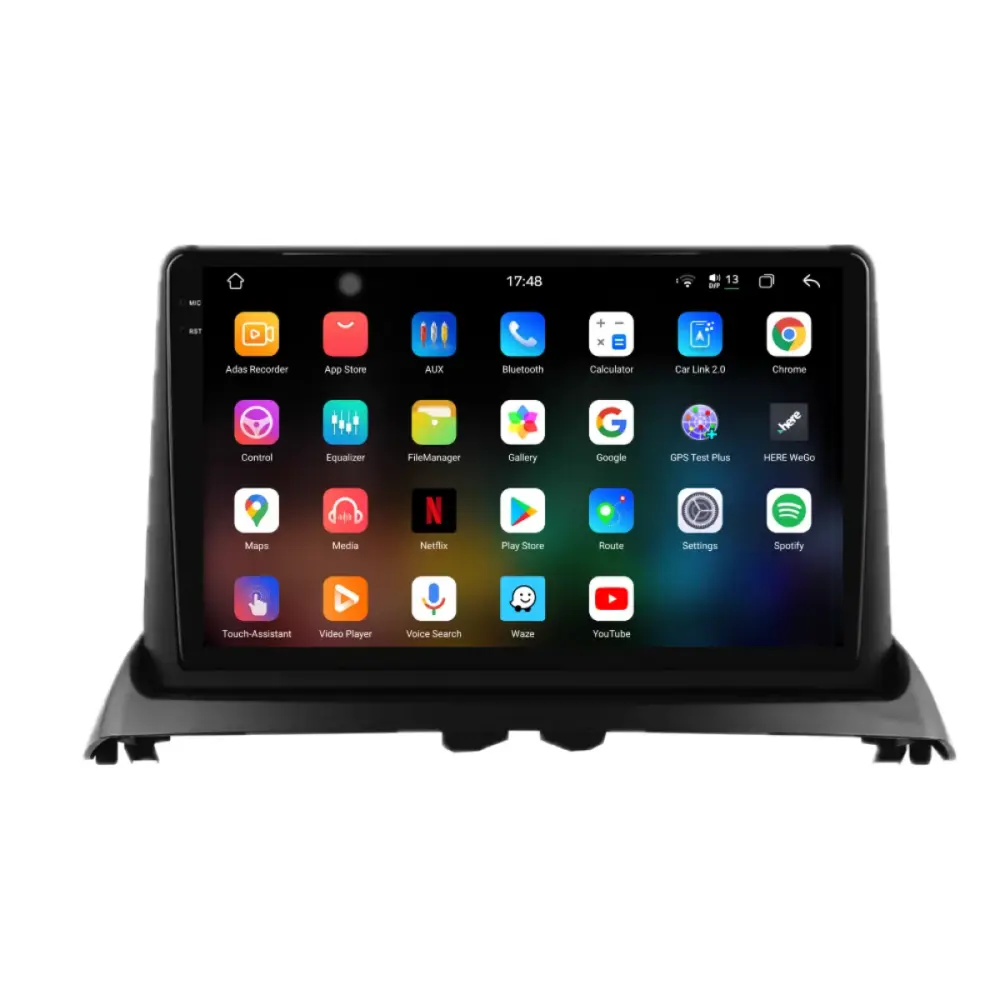 Navigatore Dedicato 2K 12gb Ram 256gb Android Auto Carplay per Renault Clio 2