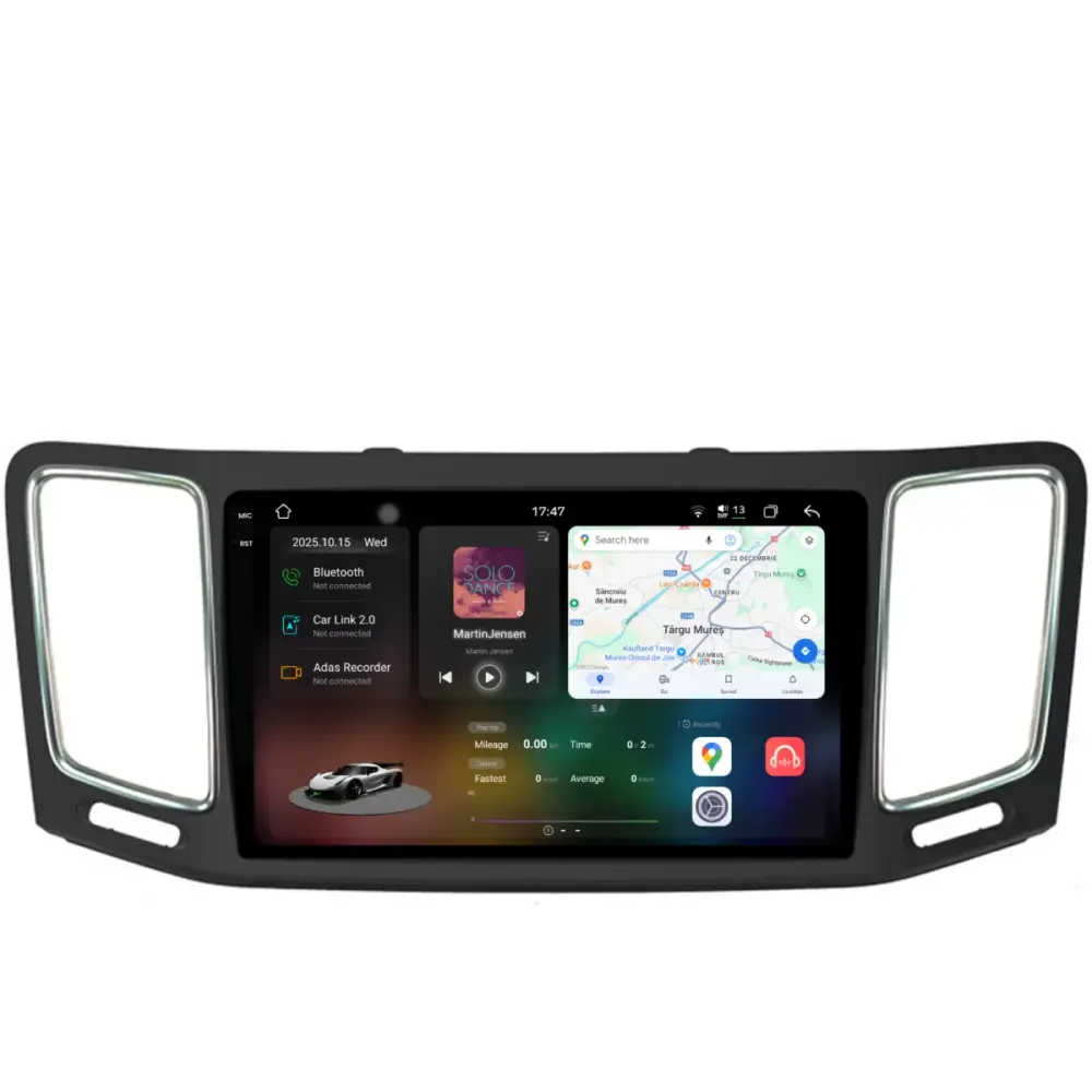 Navigatore Dedicato 2K 12gb Ram 256gb Android Auto Carplay per Volkswagen
