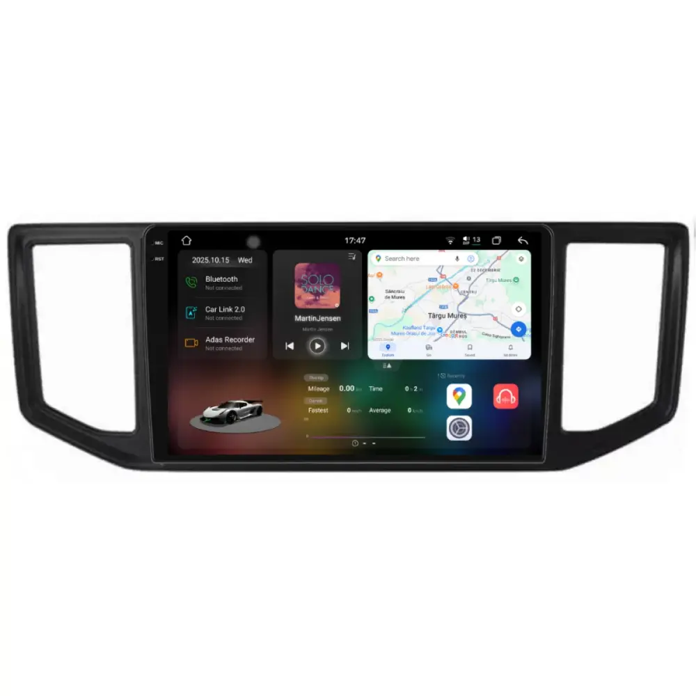 Navigatore Dedicato 2K 12gb Ram 256gb Android Auto Carplay per Volkswagen