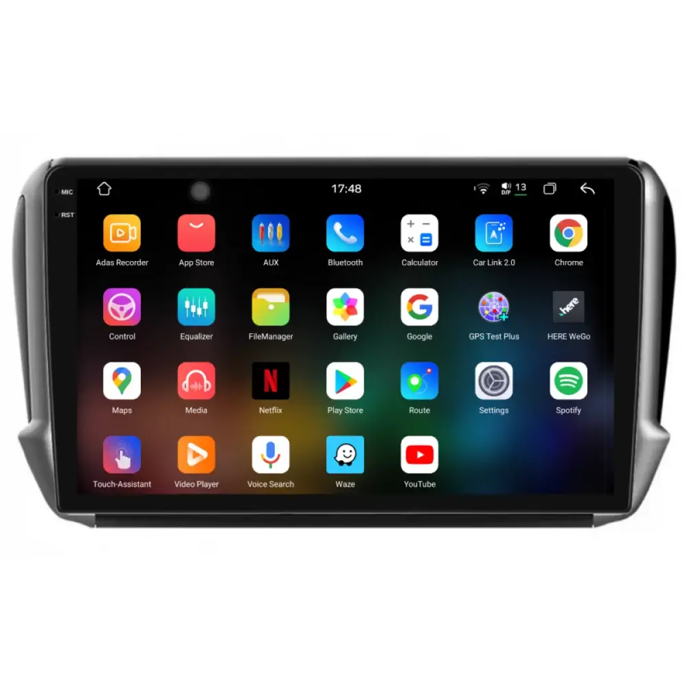 Navigatore Dedicato 2K 12gb Ram 256gb Storage Android Auto Carplay per Peugeot