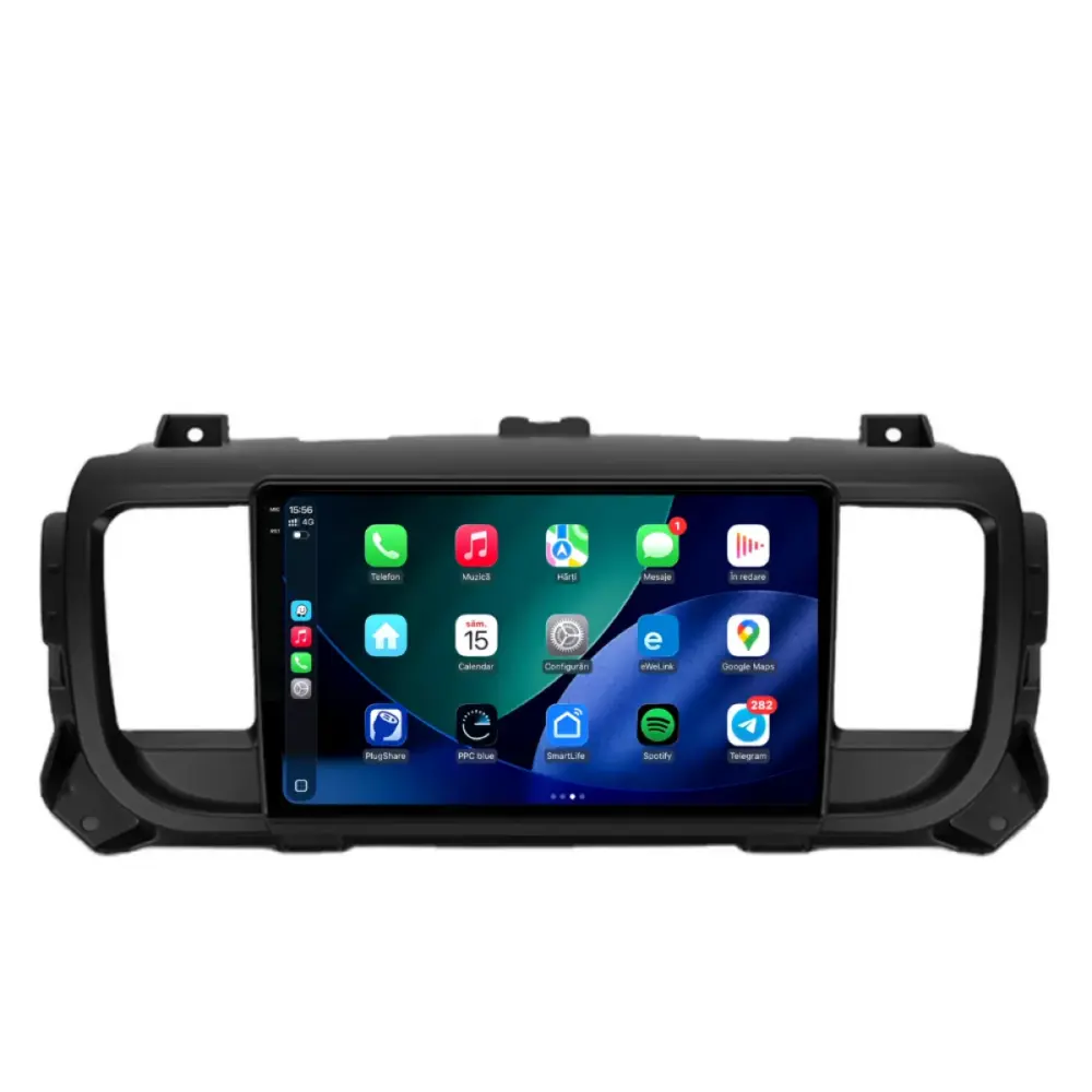 Navigatore Dedicato 2K 4gb Ram 64gb Android Auto Carplay per Citroën Jumpy 3
