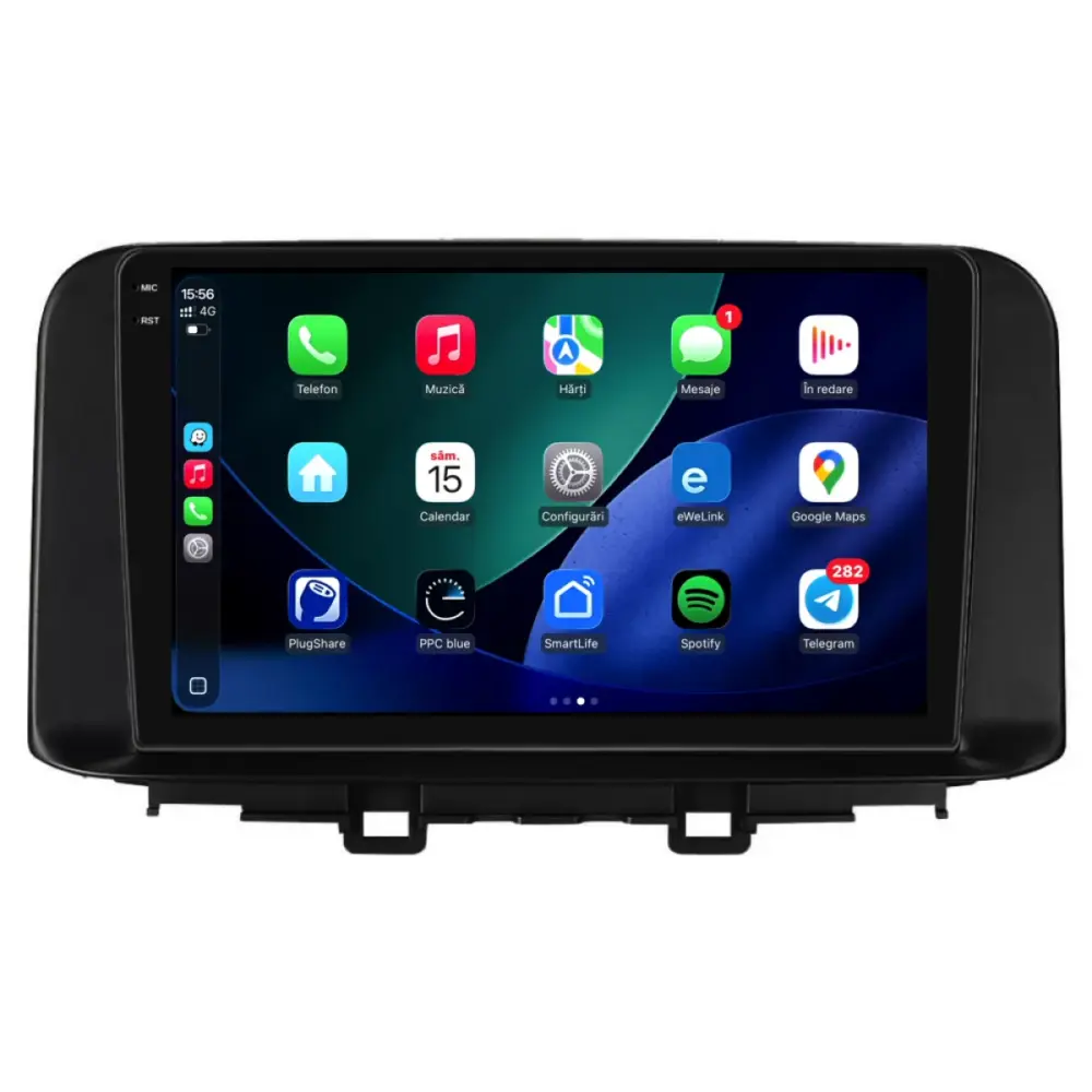 Navigatore Dedicato 2K 4gb Ram 64gb Android Auto Carplay per Hyundai Kona