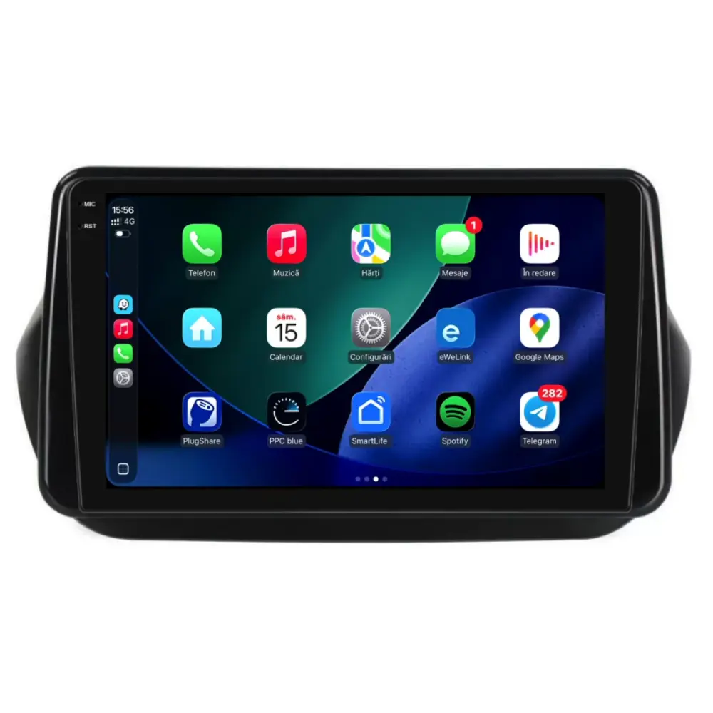 Navigatore Dedicato 2K 4gb Ram 64gb Android Auto Carplay per Peugeot Bipper