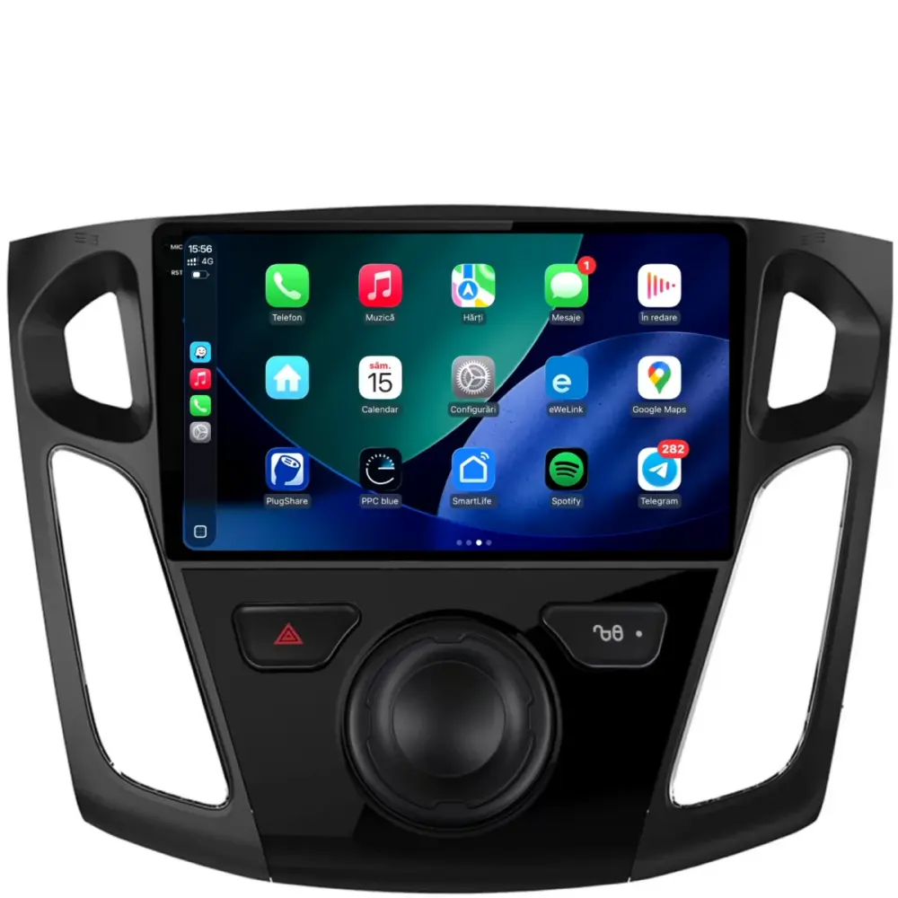 Navigatore Dedicato 2K 8gb Ram 256gb Android Auto Carplay per Ford Focus 3