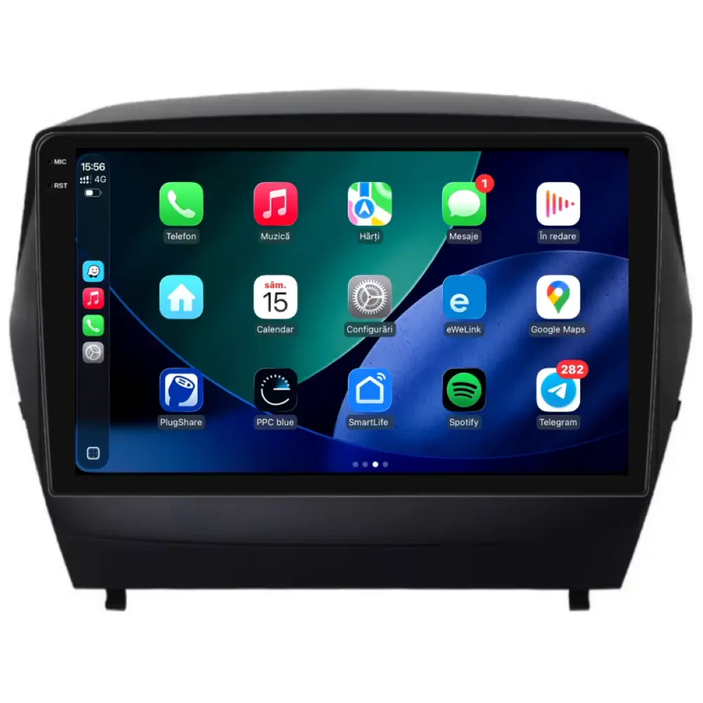 Navigatore Dedicato 2K 8gb Ram 256gb Android Auto Carplay per Hyundai IX35