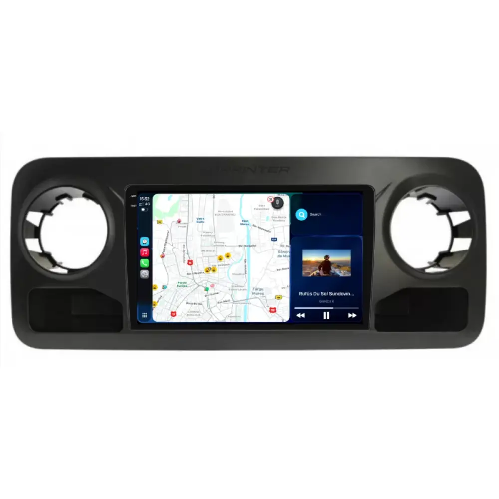 Navigatore Dedicato 2K 8gb Ram 256gb Android Auto Carplay per Mercedes Sprinter