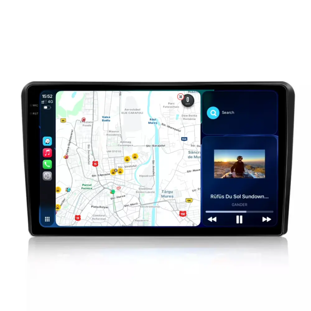 Navigatore Dedicato 2K 8gb Ram 256gb Storage Android Auto Carplay per Renault