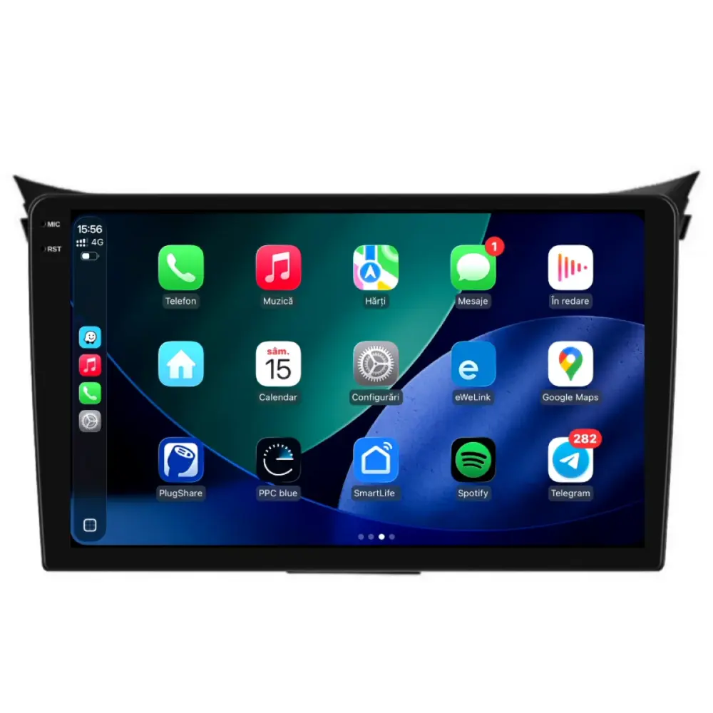 Navigatore Dedicato 2K 8gb Ram 256gb Storage Android Auto Carplay per Hyundai
