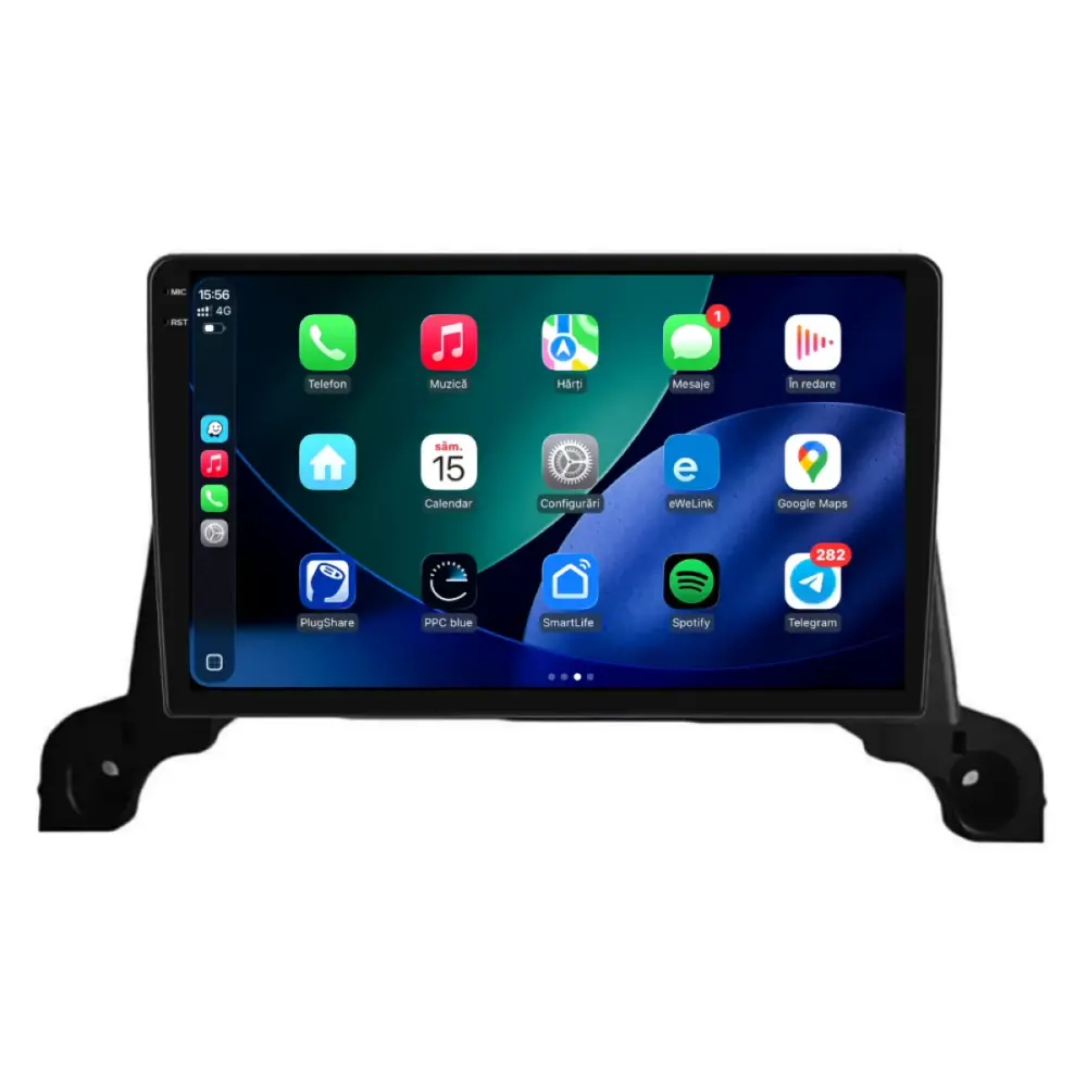 Navigatore Dedicato 2K 8gb Ram 256gb Storage Android Auto Carplay per Peugeot