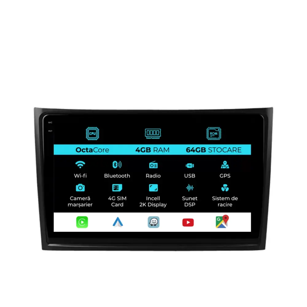 Navigatore Dedicato 4gb Ram 64gb Storage Carplay per Volvo XC90 2002-2014