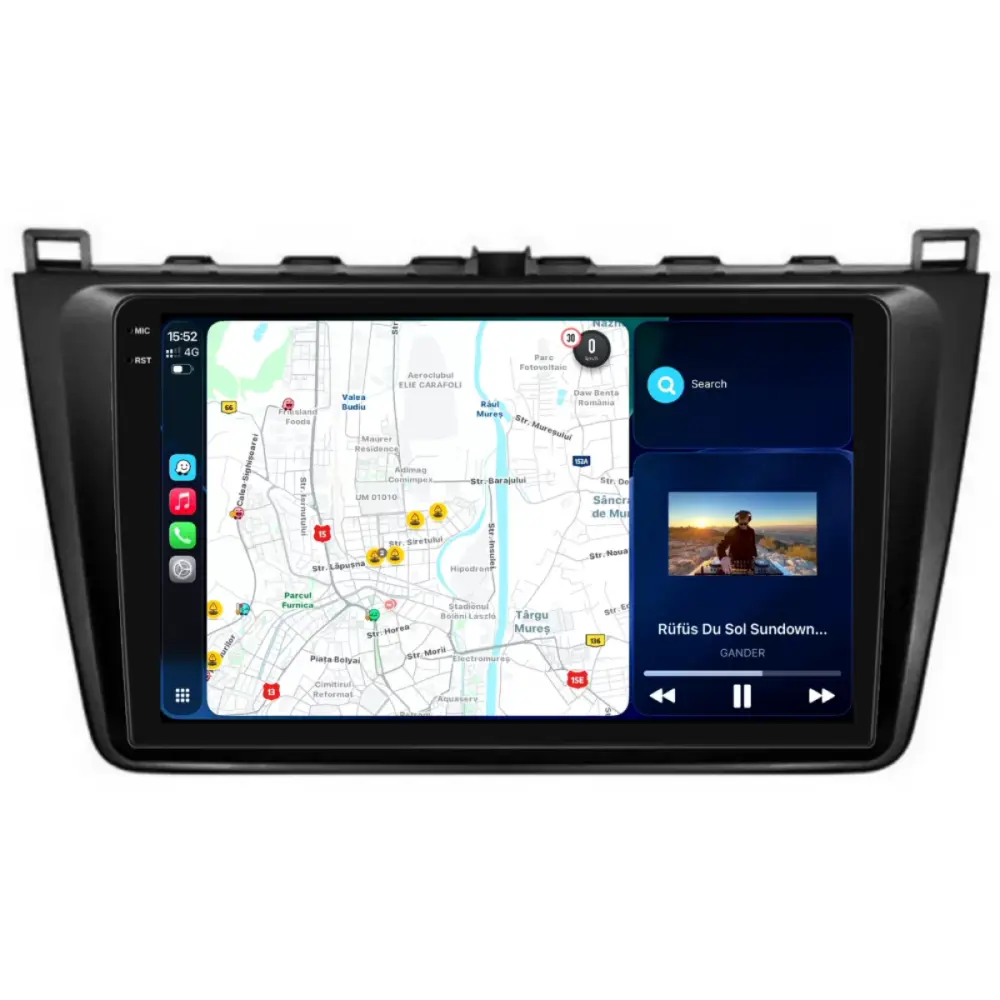 Navigatore Dedicato 8gb Ram 256gb Mazda 2 2007-2014 2K Android Auto Carplay
