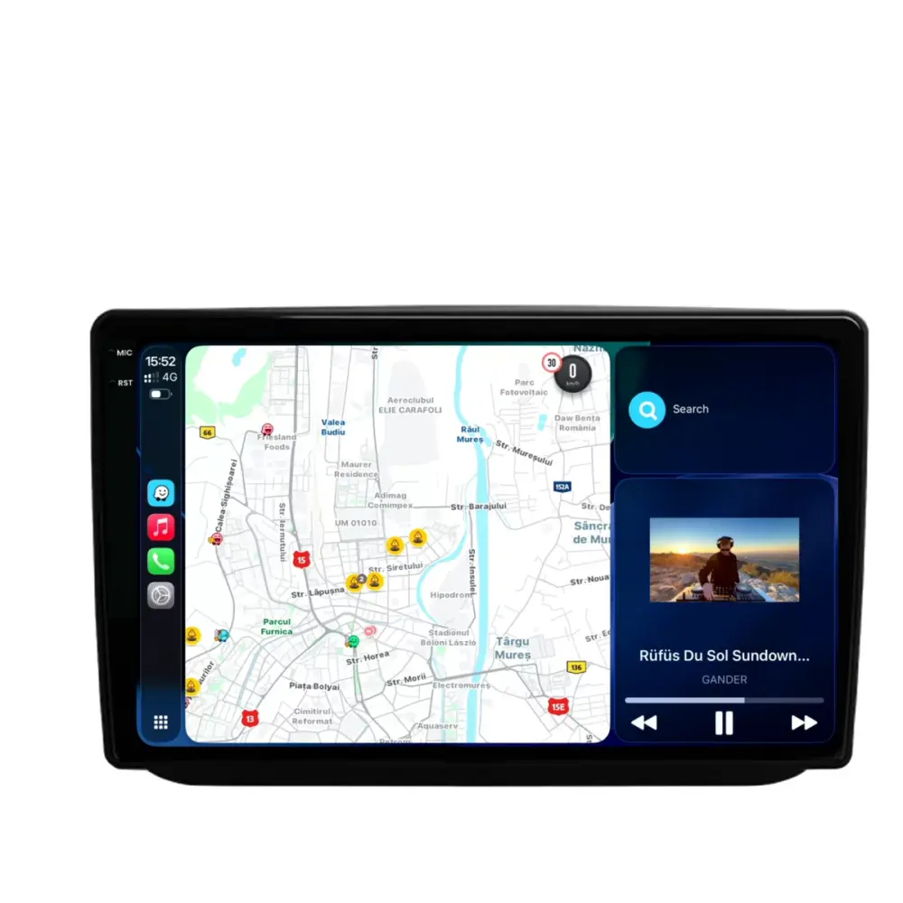 Navigatore Dedicato 8gb Ram 256gb Skoda Fabia 2007-2012 2K Android Auto Carplay