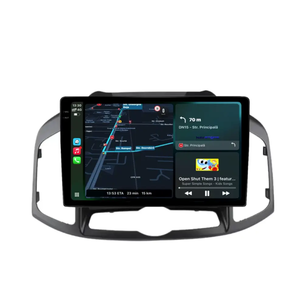 Navigatore Dedicato 8gb Ram 256gb Storage Android Auto Carplay per Chevrolet