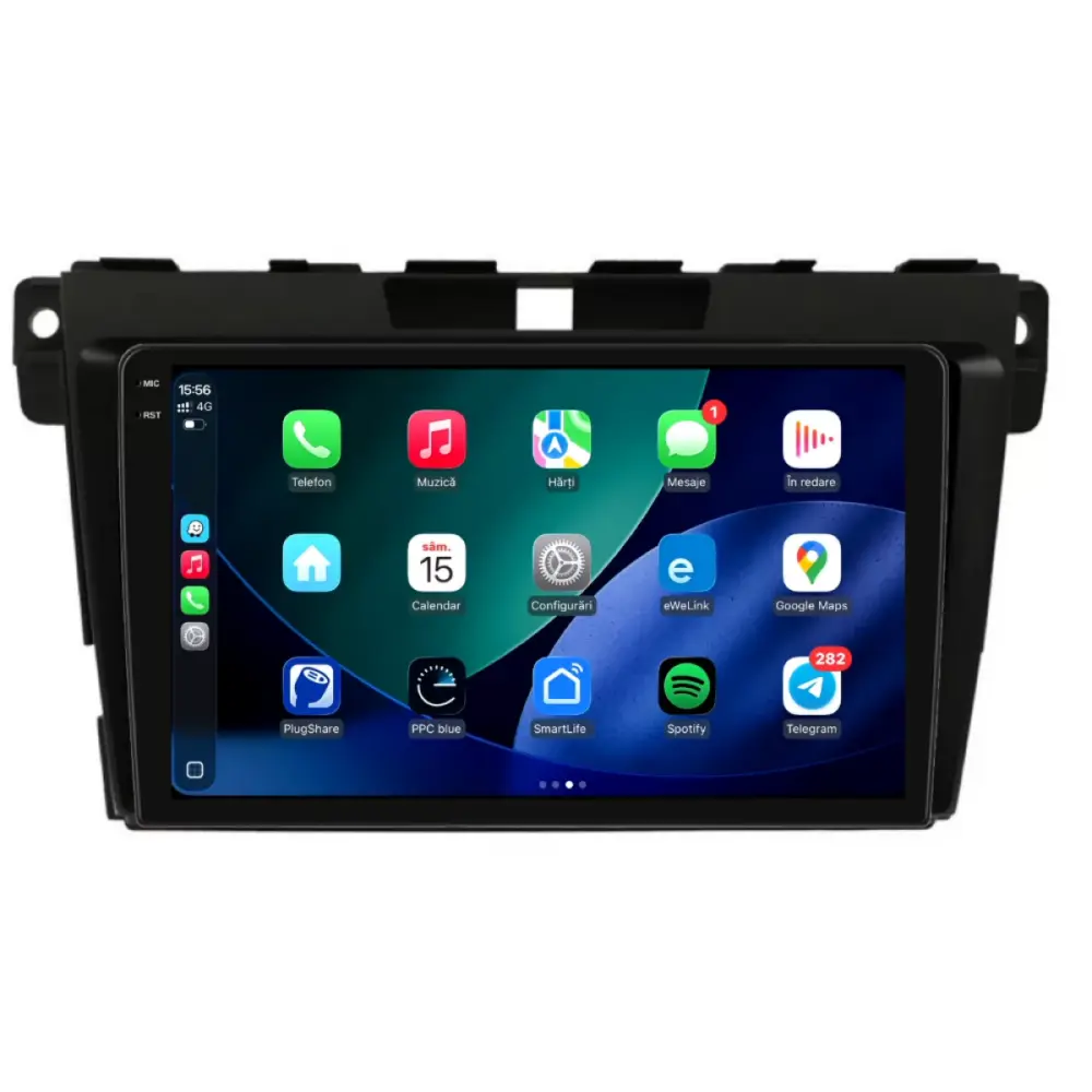Navigatore Dedicato 9 Pollici 4gb Ram 64gb Android Auto Carplay per Mazda Cx-7