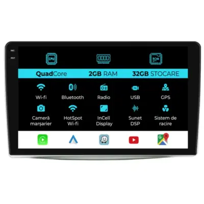 Navigatore Dedicato 9 Pollici Android Auto Carplay per Alfa Romeo Mito 2008-2018