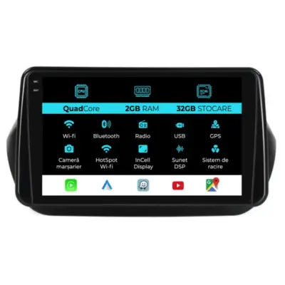Navigatore Dedicato 9 Pollici Android Auto Carplay per Citroën Nemo 2008-2017