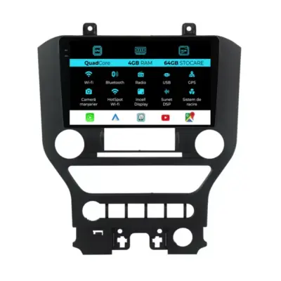 Navigatore Dedicato 9 Pollici Android Auto Carplay per Ford Mustang 2014-2021