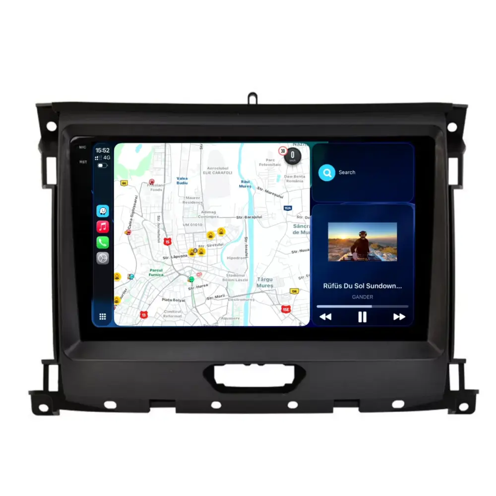 Navigatore Dedicato 9 Pollici Android Auto Carplay per Ford Ranger 2011-2015