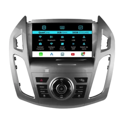 Navigatore Dedicato 9 Pollici Android Auto Carplay per Ford Tourneo Connect