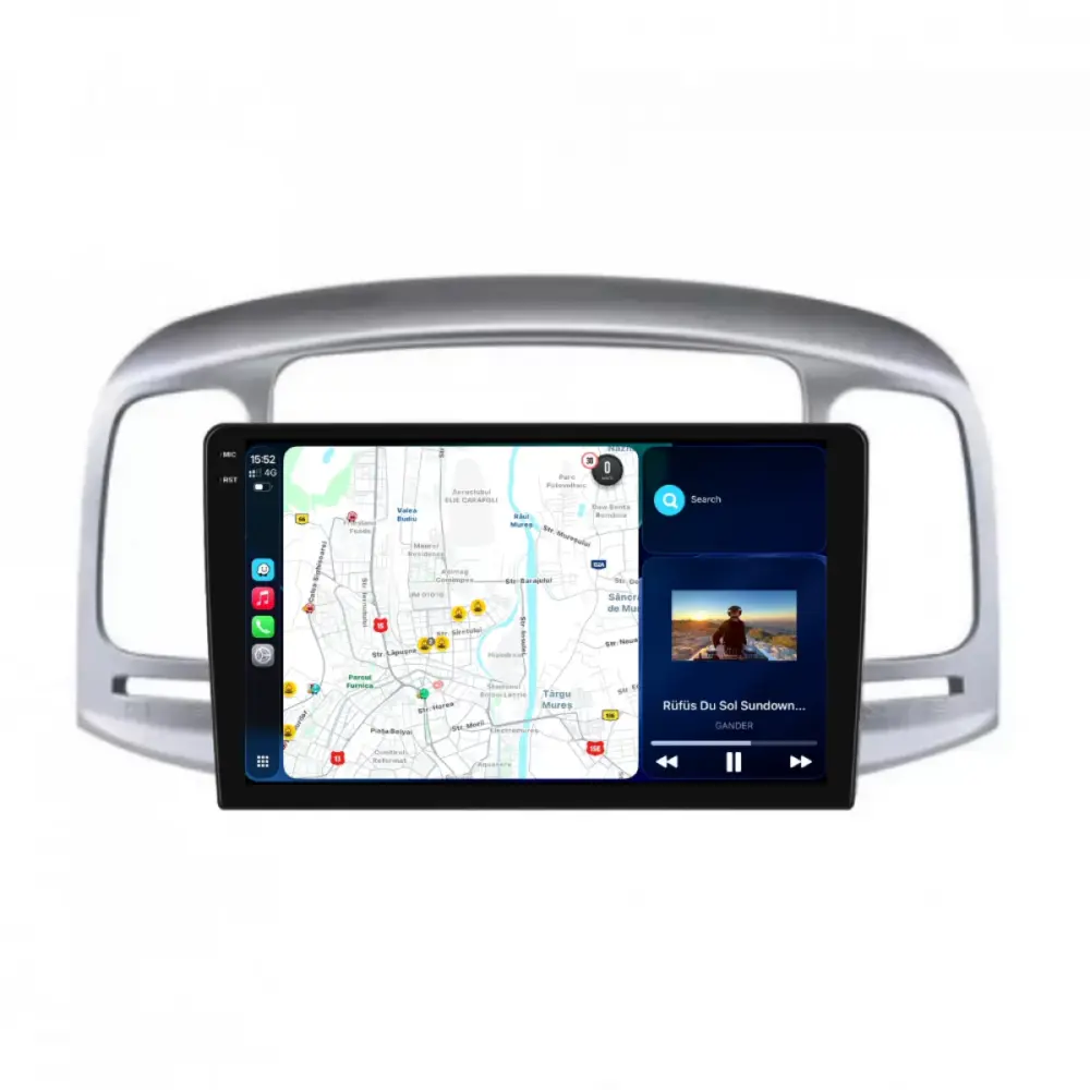 Navigatore Dedicato 9 Pollici Android Auto Carplay per Hyundai Accent 2005-2012