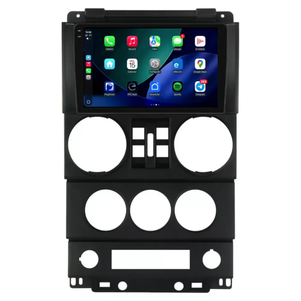 Navigatore Dedicato 9 Pollici Android Auto Carplay per Jeep Wrangler Rubicon