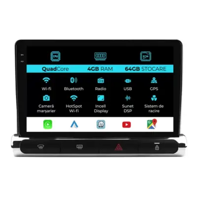 Navigatore Dedicato 9 Pollici Quadcore Android Auto Carplay per Citroën C3