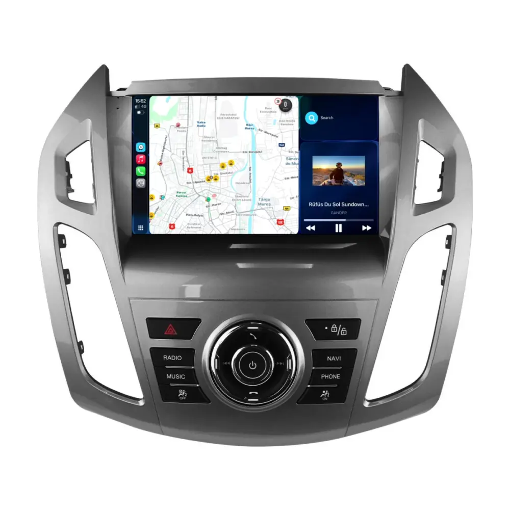 Navigatore Dedicato 9 Pollici Quadcore Android Auto Carplay per Ford Tourneo