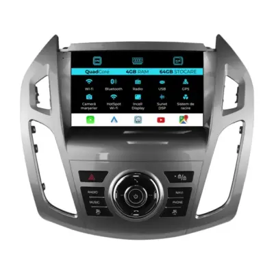 Navigatore Dedicato 9 Pollici Quadcore Android Auto Carplay per Ford Tourneo