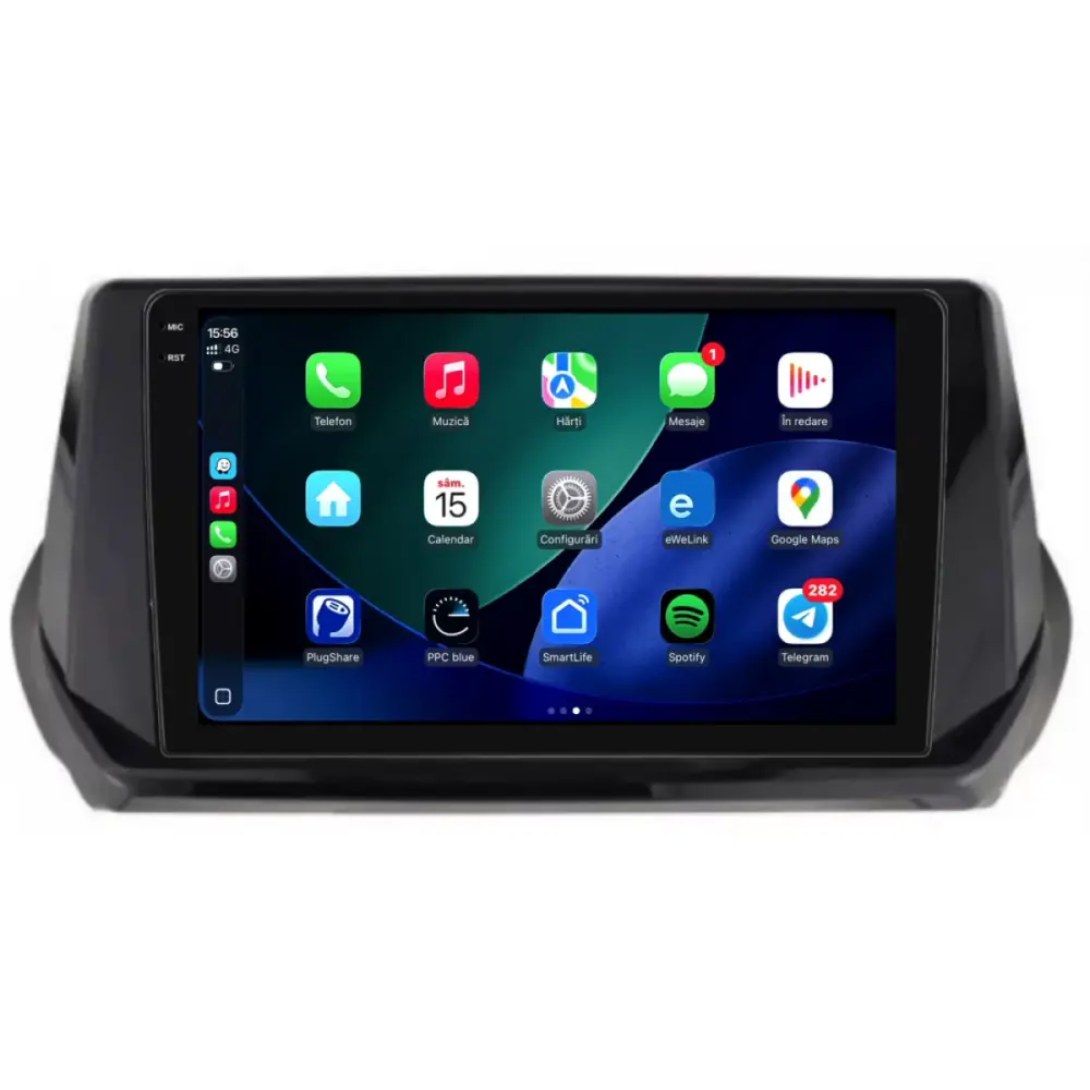 Navigatore Dedicato 9 Pollici Quadcore Android Auto Carplay per Peugeot 2008