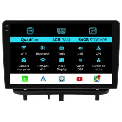 Navigatore Dedicato 9 Pollici Quadcore Android Auto Opel Corsa D 2006-2014