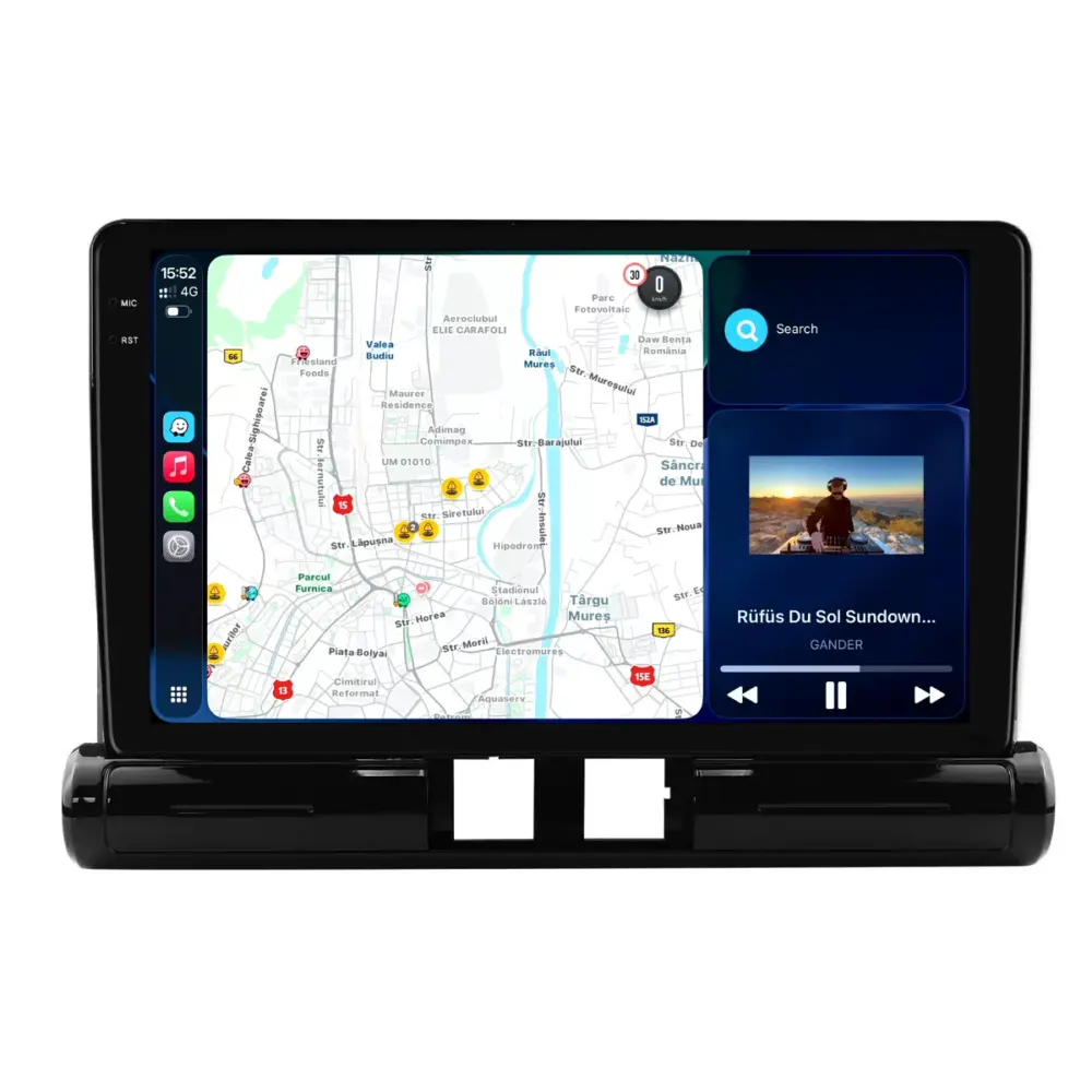 Navigatore Dedicato 9 Pollici Quadcore Android Auto per Citroën C3 Aircross