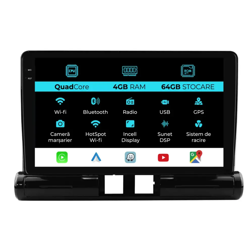 Navigatore Dedicato 9 Pollici Quadcore Android Auto per Citroën C3 Aircross