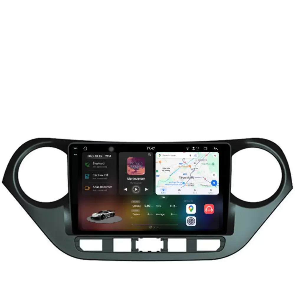 Navigatore Dedicato Android Auto Carplay 12gb Hyundai I10 2007-2013