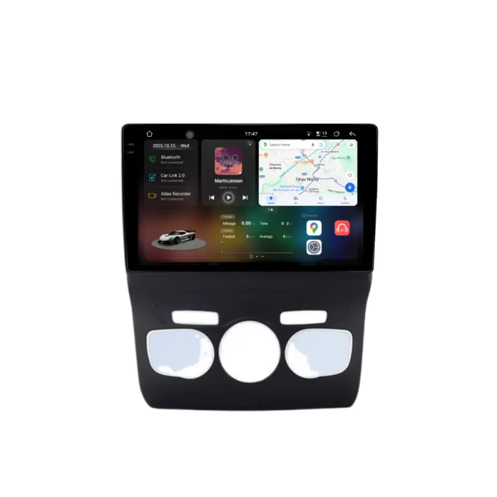 Navigatore Dedicato Android Auto Carplay 12gb Ram 256gb Citroën DS4 2010-2018