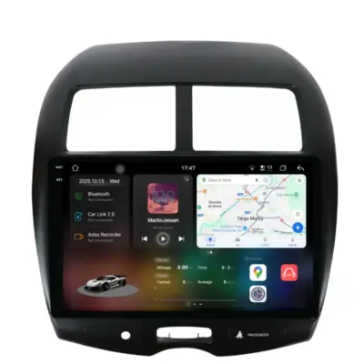 Navigatore Dedicato Android Auto Carplay 12gb Ram 256gb Mitsubishi Asx 2010-2019