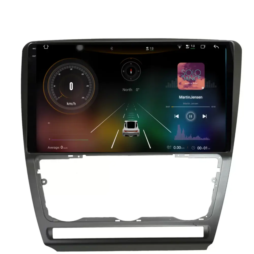 Navigatore Dedicato Android Auto Carplay 12gb Ram 256gb Skoda Octavia 2