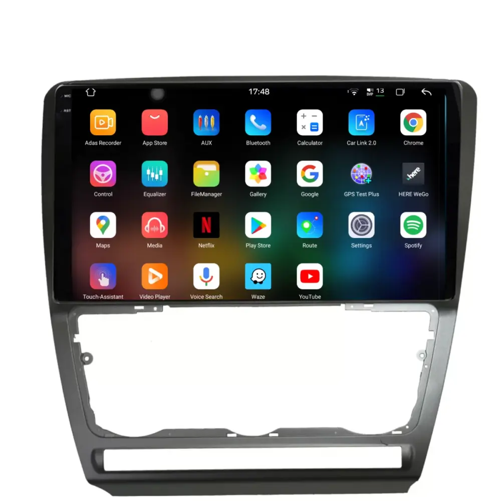 Navigatore Dedicato Android Auto Carplay 12gb Ram 256gb Skoda Octavia 2