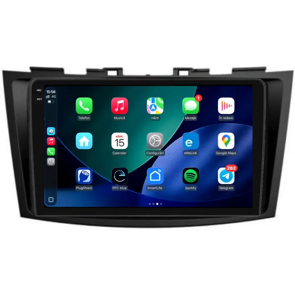 Navigatore Dedicato Android Auto Carplay 4gb Ram 64gb Suzuki Swift 2003-2010