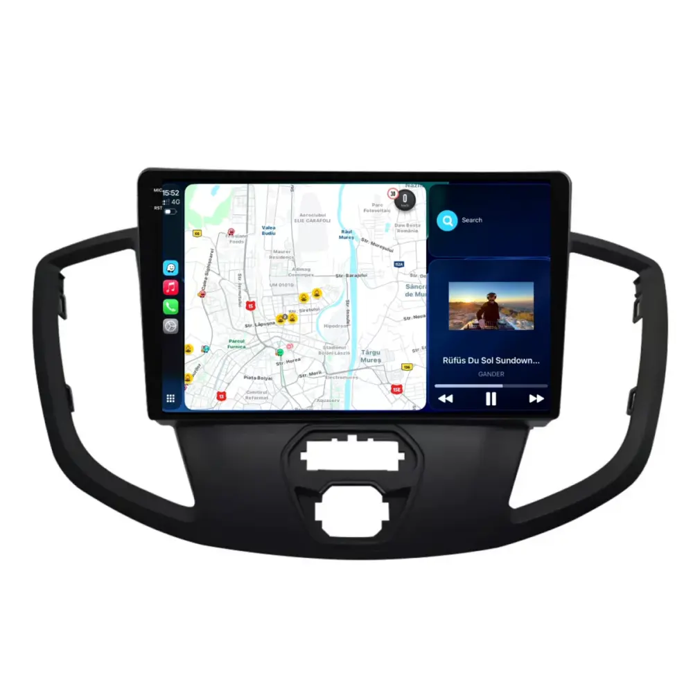 Navigatore Dedicato Android Auto Carplay 8gb 256gb per Ford Transit 2006-2014