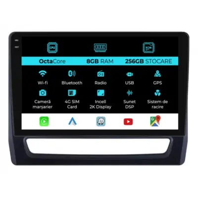 Navigatore Dedicato Android Auto Carplay 8gb 256gb per Mitsubishi Asx 2010-2019