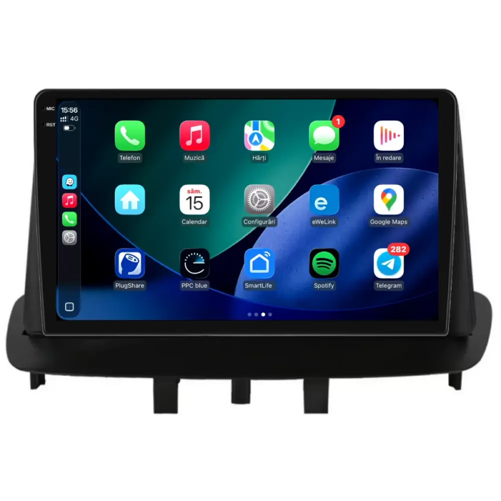 Navigatore Dedicato Android Auto Carplay 8gb 256gb per Renault Megane 3