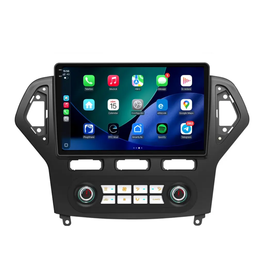 Navigatore Dedicato Android Auto Carplay 8gb Ram 256gb Ford Mondeo 2007-2014