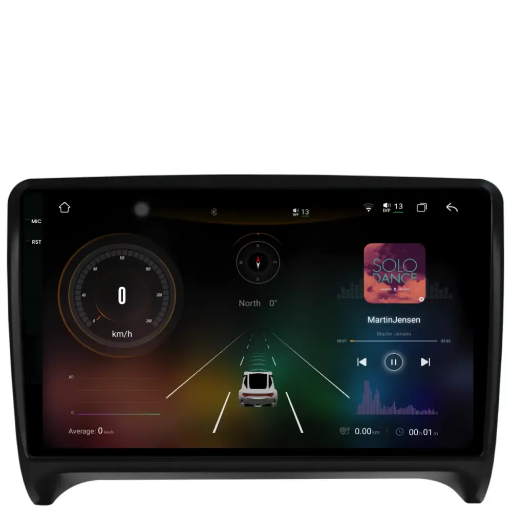 Navigatore Dedicato Android Auto Carplay per Audi Tt 2006-2014 2K 12gb 256gb