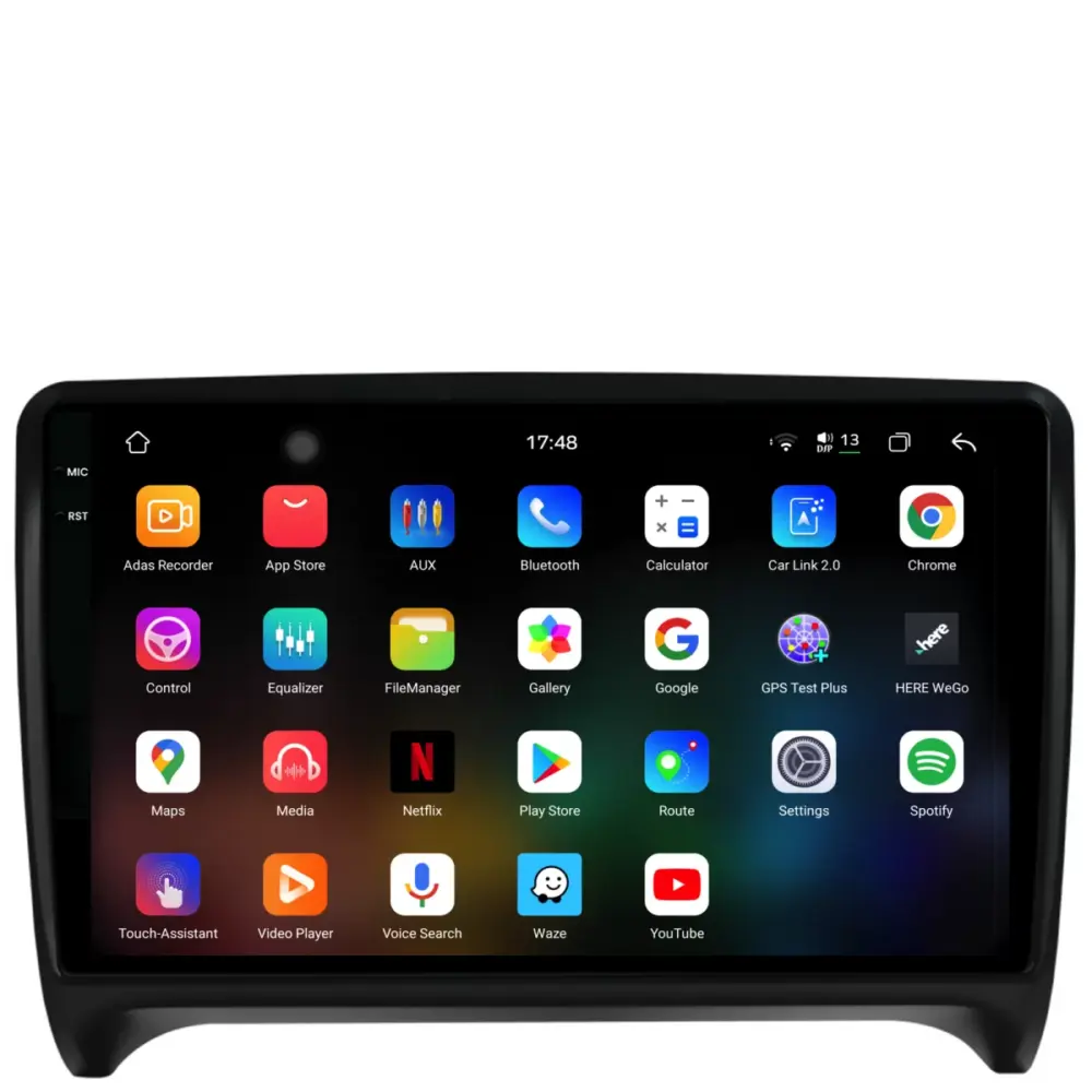 Navigatore Dedicato Android Auto Carplay per Audi Tt 2006-2014 2K 12gb 256gb